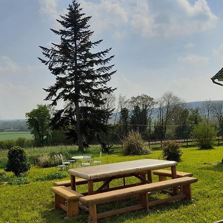 Gite Cottage Chaleureux En Pleine Campagne Vue Sur Les Monts Et Forets Et Le Chateau De Carrouges 外观 照片